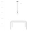Trinton 1 - Light Black Kitchen Island Pendant-69425620-69425621