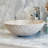 Single Bowl Round Bathroom Sink