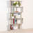 31.5" L x 64.56" H Free combination bookshelf Modern 5-Tier Open Storage Bookcase MDF Wood Display Shelving for Living Room home Office bedroom decor organizer, Media Storage Shelves-74714298