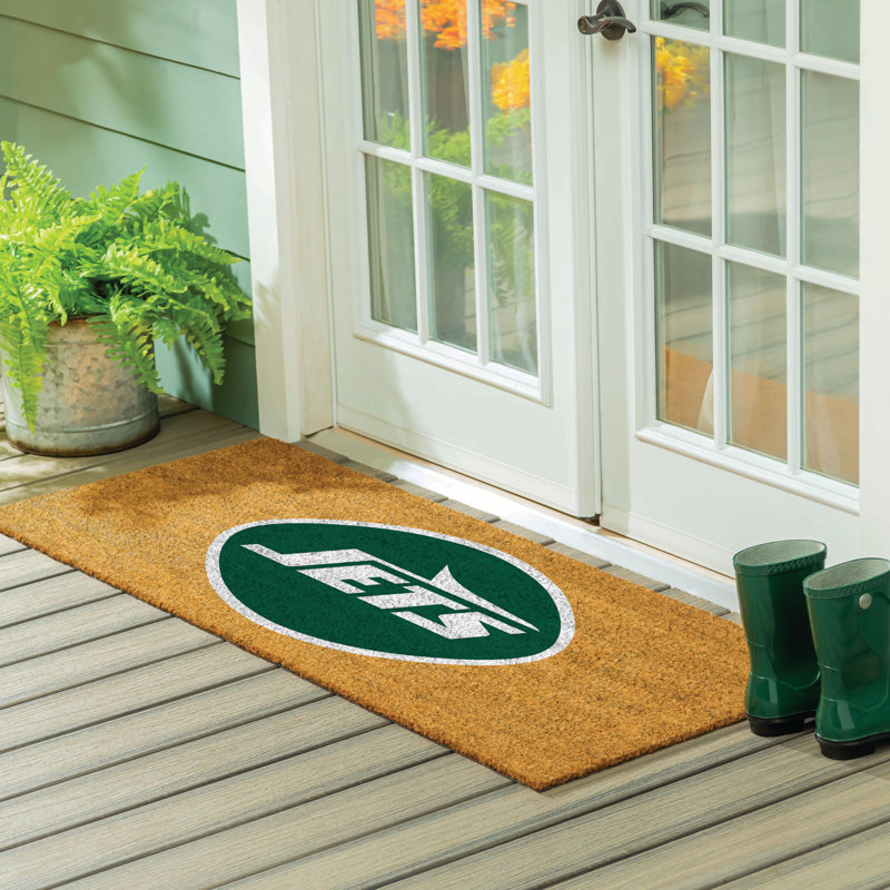 New York Jets Extra Large Full Colour Coir Mat, 60"x24"
