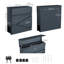 Avae Metal Wall Mounted Post Box
