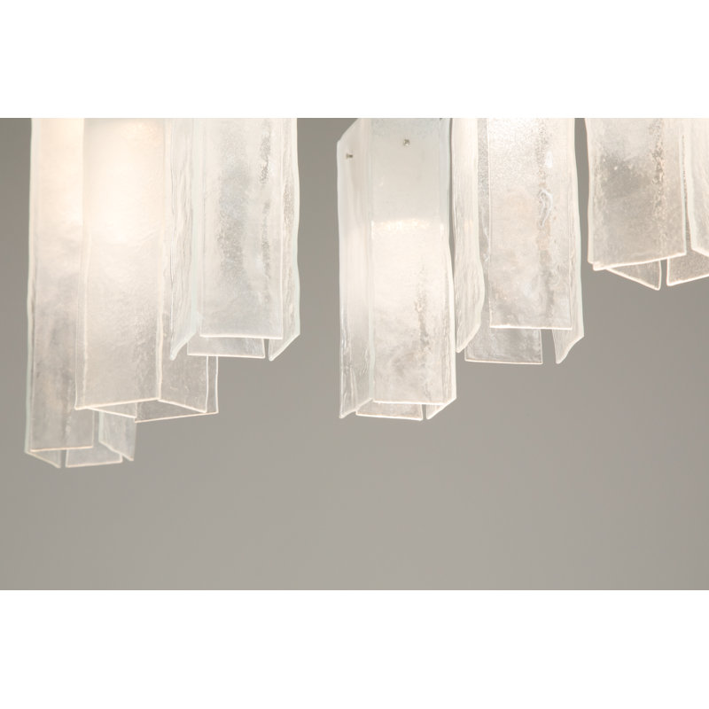 7 - Light LED Pendant, 7, Fading White