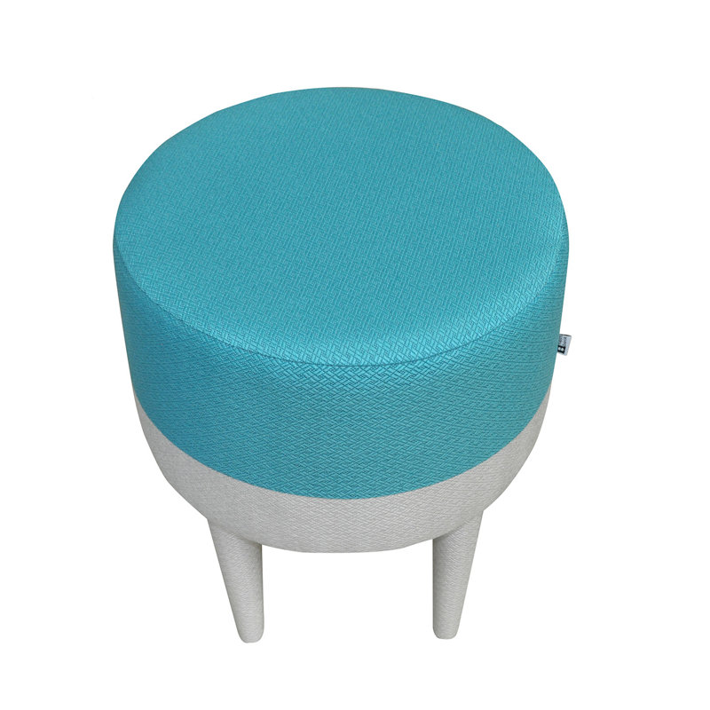 Solid + Manufactured Wood Accent Stool