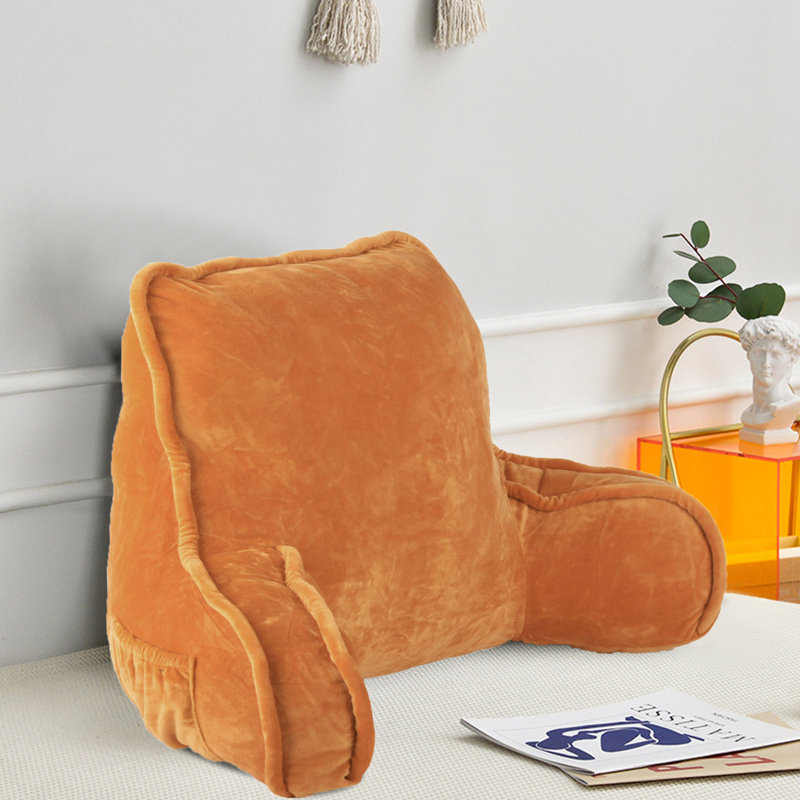 Supersoft Bedrest Pillow Cover & Insert, Burnt Orange