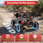 24V 4WD Kids UTV Rid On Car, extra-large 2 places avec télécommande parentale, musique et lumières DEL-125183518