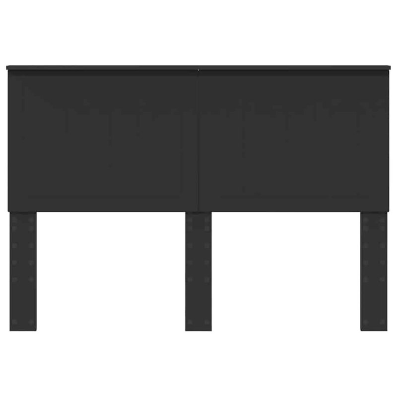Headboard, EU Double - 140 x 200 cm, Black Oak