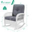 Chaise berçante d'extérieur en osier Cidalina-1147453625