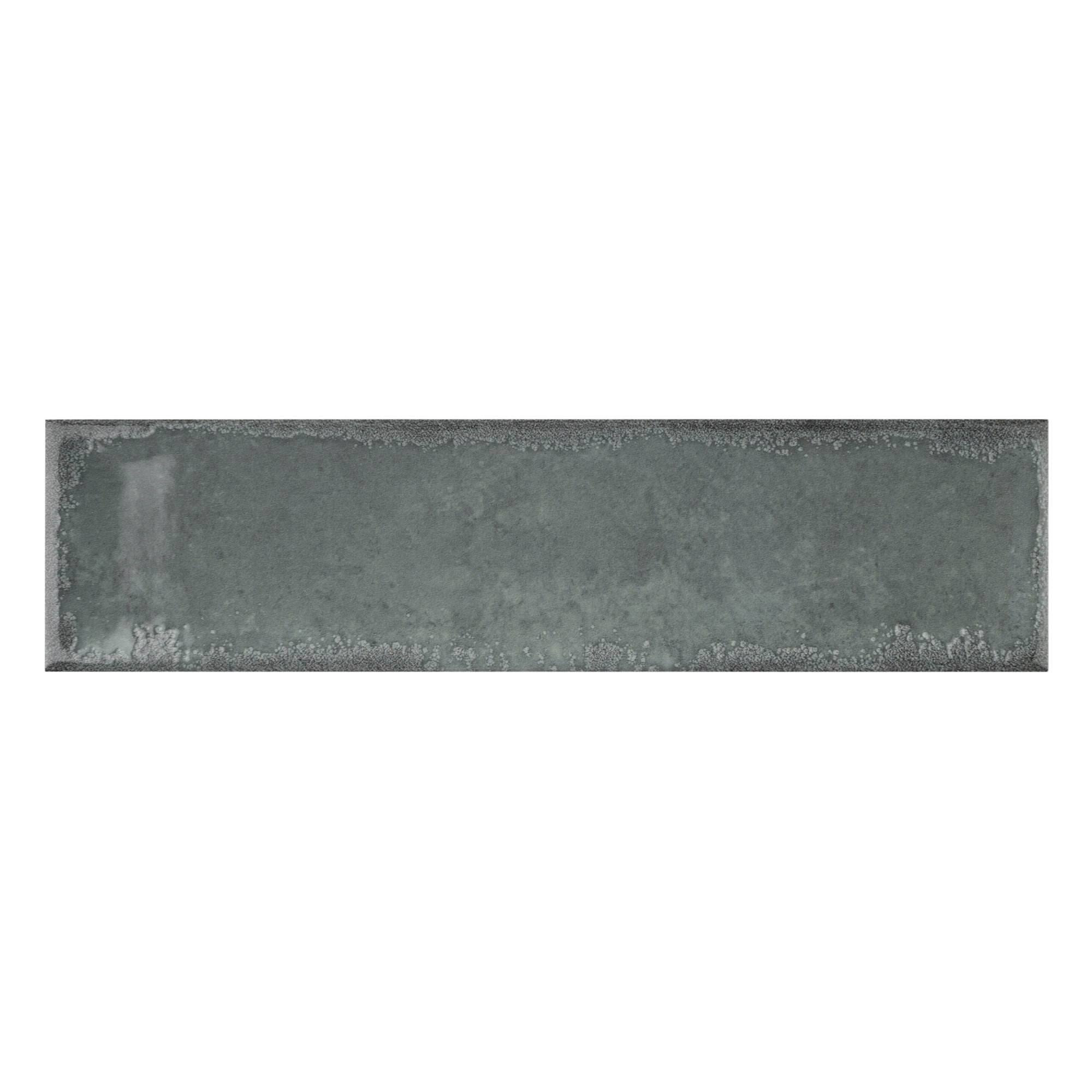 Iris 3" x 12" Ceramic Subway Wall Tile, Aguamarina Green