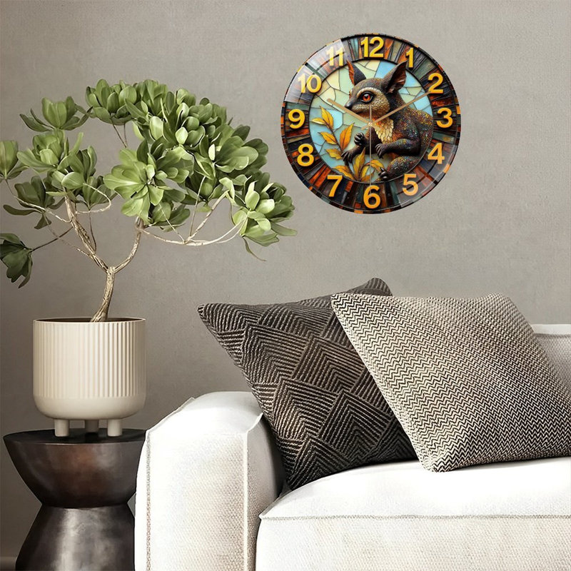 Horloge murale 12 po