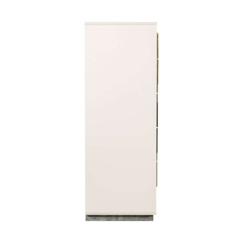 Pavira 5-Drawer Chest - Stone