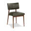 Chaise en cuir véritable Bask-128595690