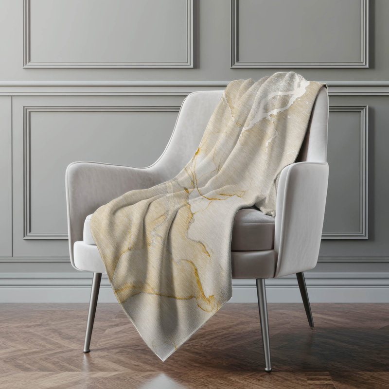 Jeté en sherpa Addison, Beige