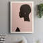 «Pink Silhouette I», reproduction sur toile-88392517-88392518