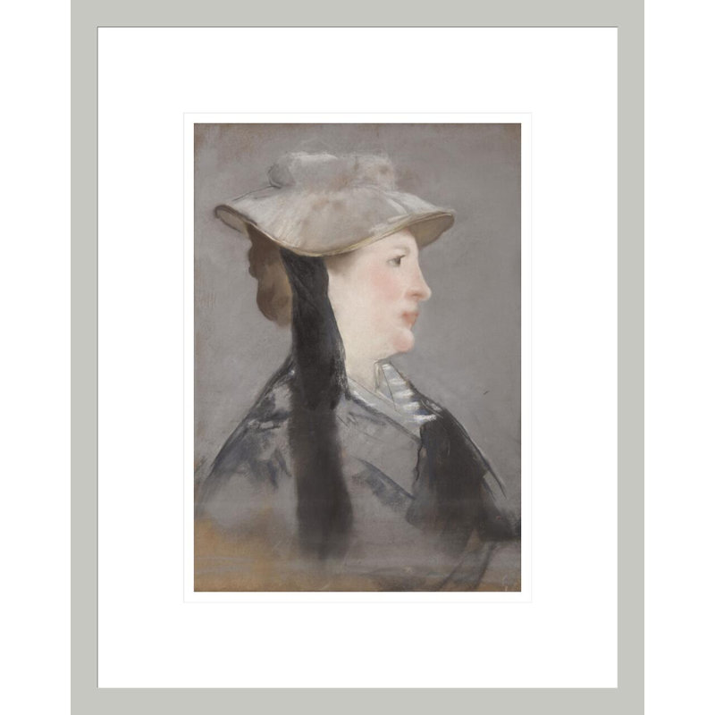 «Madame madame manet» par Estampe numérique encadrée, 16,75 po H x 13,42 po L
