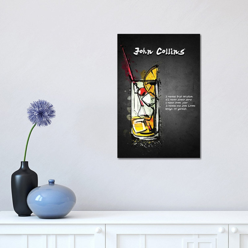 John Collins I by Gab Fernando - Wrapped Canvas Gallery-Wrapped Canvas Giclée, 20.32 cm H x 30.48 cm W