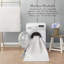 Feya Machine Woven Synthetic Aera Rug in White-1587238543