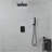 12-Inch Wall Mounted Rain Shower System-125774599