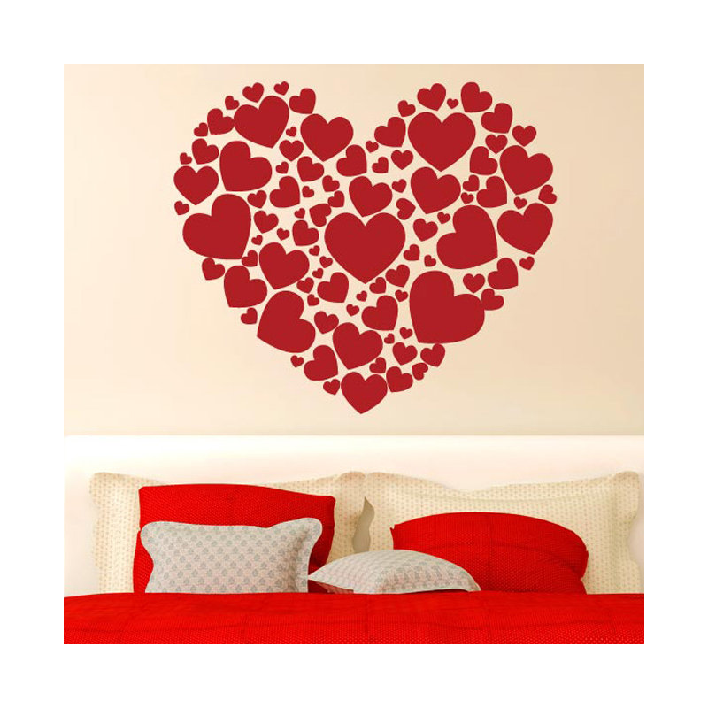 Abstract Wall Decal, Dark Yellow