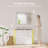 Bathroom Vanity Mirror with Tempered Glass and Aluminum Frame-126347634-126347635