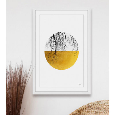 « branches et racines », impression sur papier