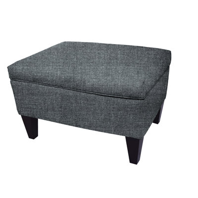 Zaylee Velvet Ottoman
