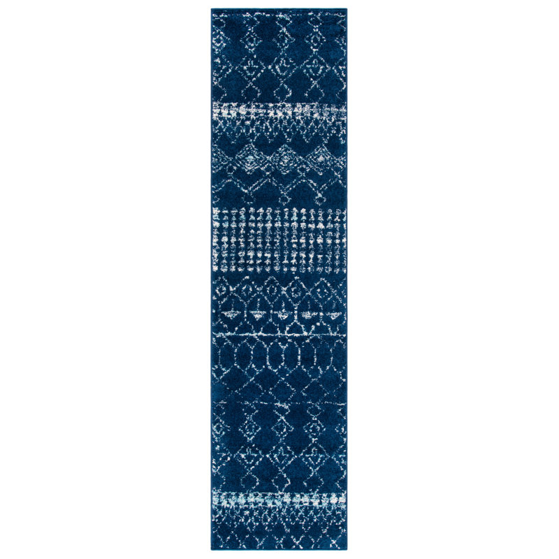 Metivier Geometric Area Rug, Runner 61 x 213cm