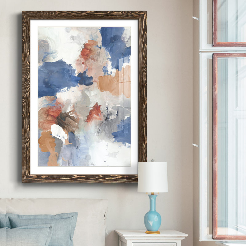 «Dream On III», reproduction de cadre photo sur papier, H 31 po x l 44 po x P 1 po, Noyer