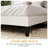 Low-Profile Velvet Upholstered Platform Bed with Wingbacks-244944528-244944621