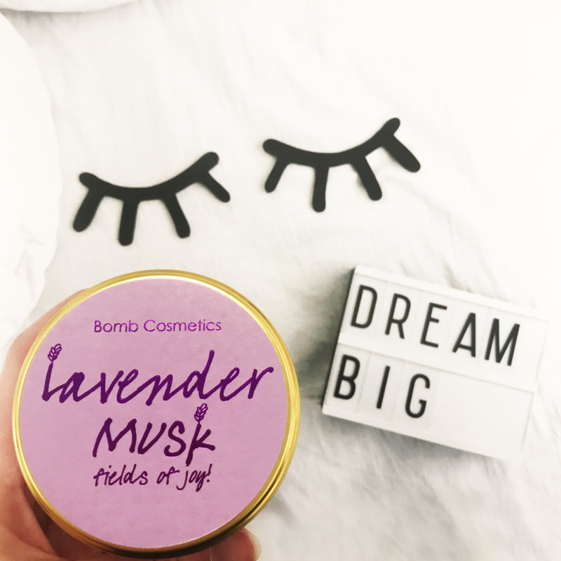 Lavender Musk Scented Jar Candle