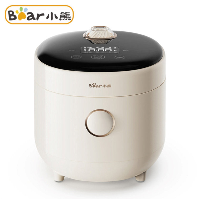 Bear Household Multi-Function 1.6L Rice Cooker White Color