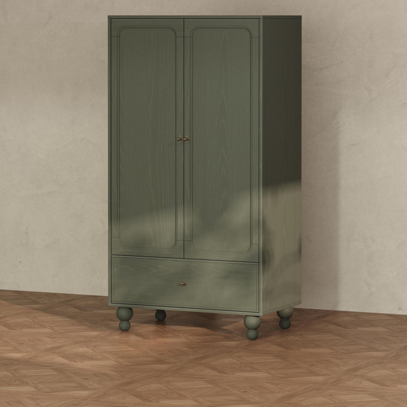 Astre Assembled Armoire by Nate Berkus, Archival Elm