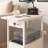 End Table With Charging Station, Narrow Side Table With Drawer And USB Ports & Power Outlets, Dresserdrawer,Side Table,Bed Side Small Space Table With For Bedroom, Closet, Dorm