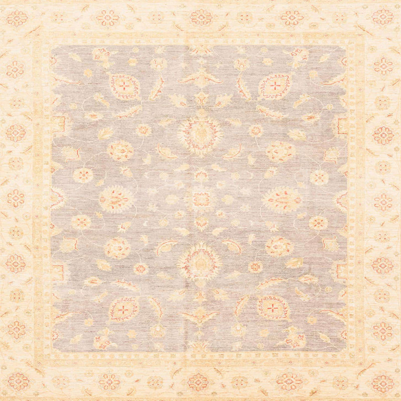 Tapis abstrait moderne 3833, Carré 7 pi