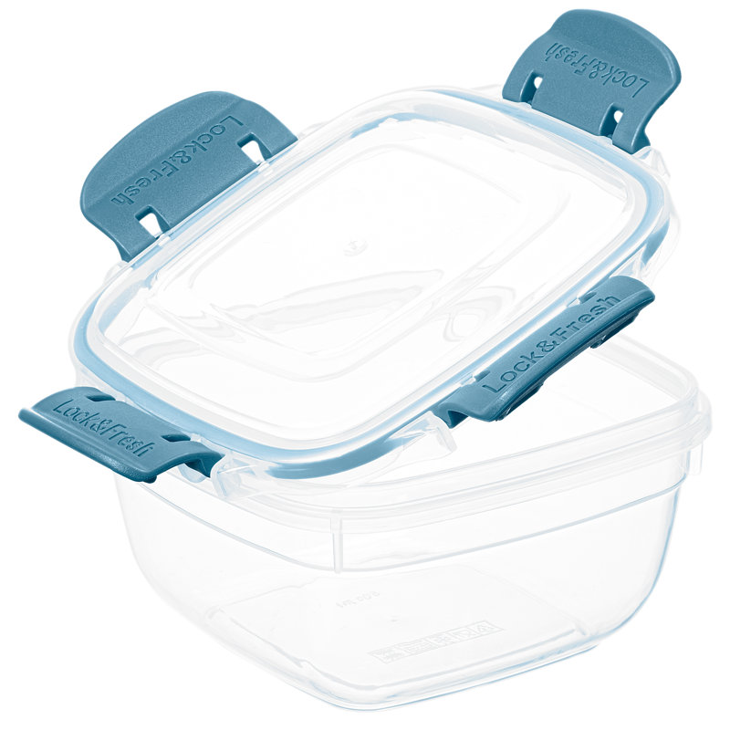 16 oz. Contenant alimentaire, Bleu
