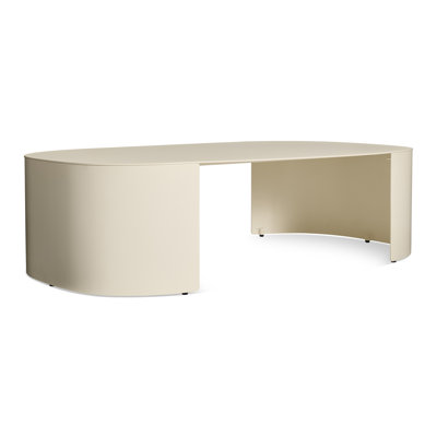 Table basse d'extérieur Bug - Ivoire