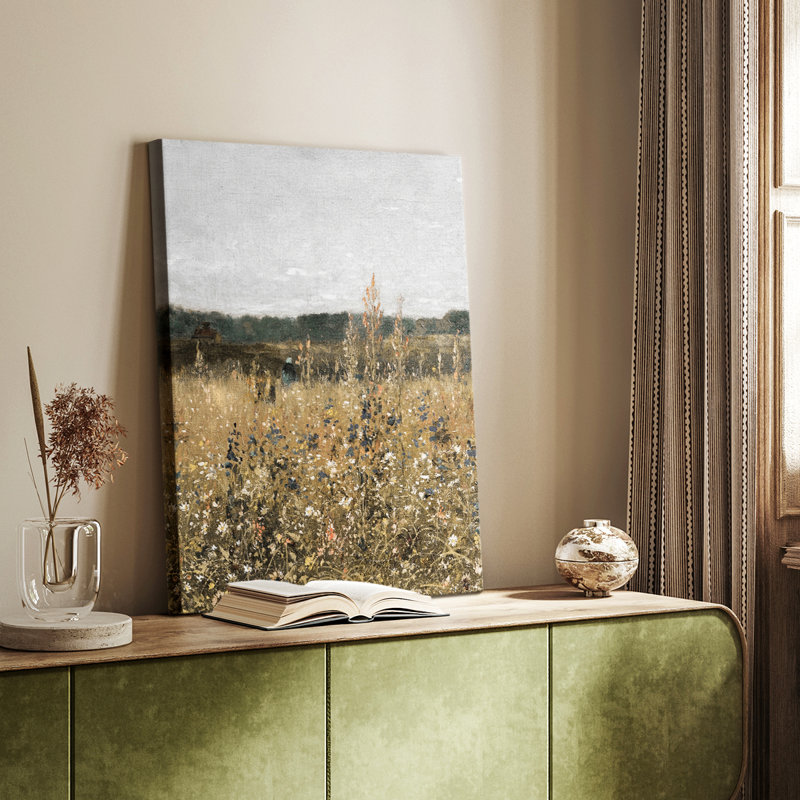 Paysage rétro CCL III - galerie Cavas, H 18 po x l 12 po