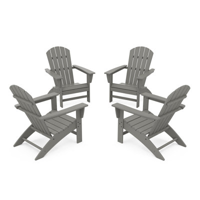 Ensemble de conversation POLYWOOD Nautical Adirondack