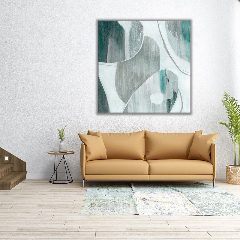 «Tectonic Glaze I», reproduction d'art sur toile, H 12 po x l 12 po