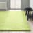 Assar Solid Color Handmade Tufted Polyester Area Rug in Lime-1026378242