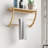 Lobel Bamboo Solid Wood Floating Shelf with Towel Bar