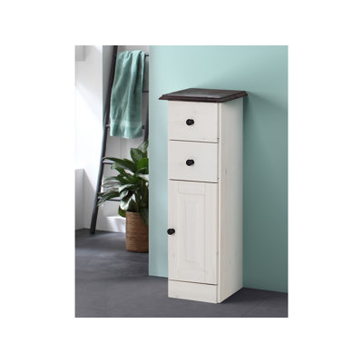 Moutanabi Solid Wood Freestanding Bathroom Cabinet
