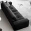 Coussin modulaire noir 100% polyester-109304817-109304816