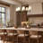 Degroat 6 - Light 31"W Kitchen Island Linear Chandelier