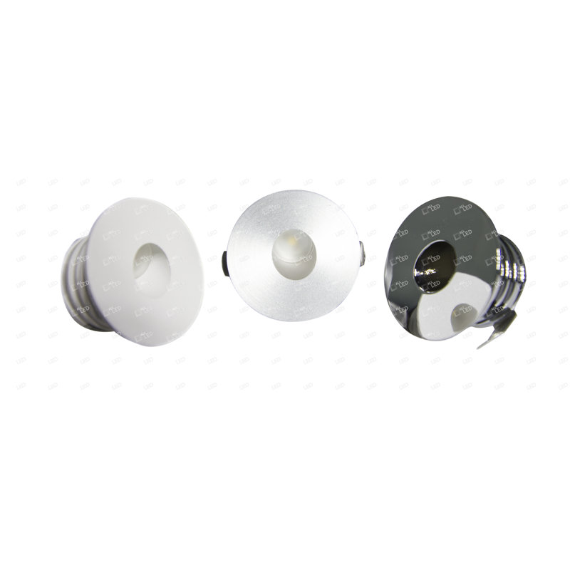SantaFe Recessed Trim, 3000K, Aluminium