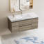 Meuble-lavabo flottant 48 po avec lavabo, meuble-lavabo mural moderne avec lavabo à surface solide et tiroirs à fermeture en douceur 48 po-517615414-517615409