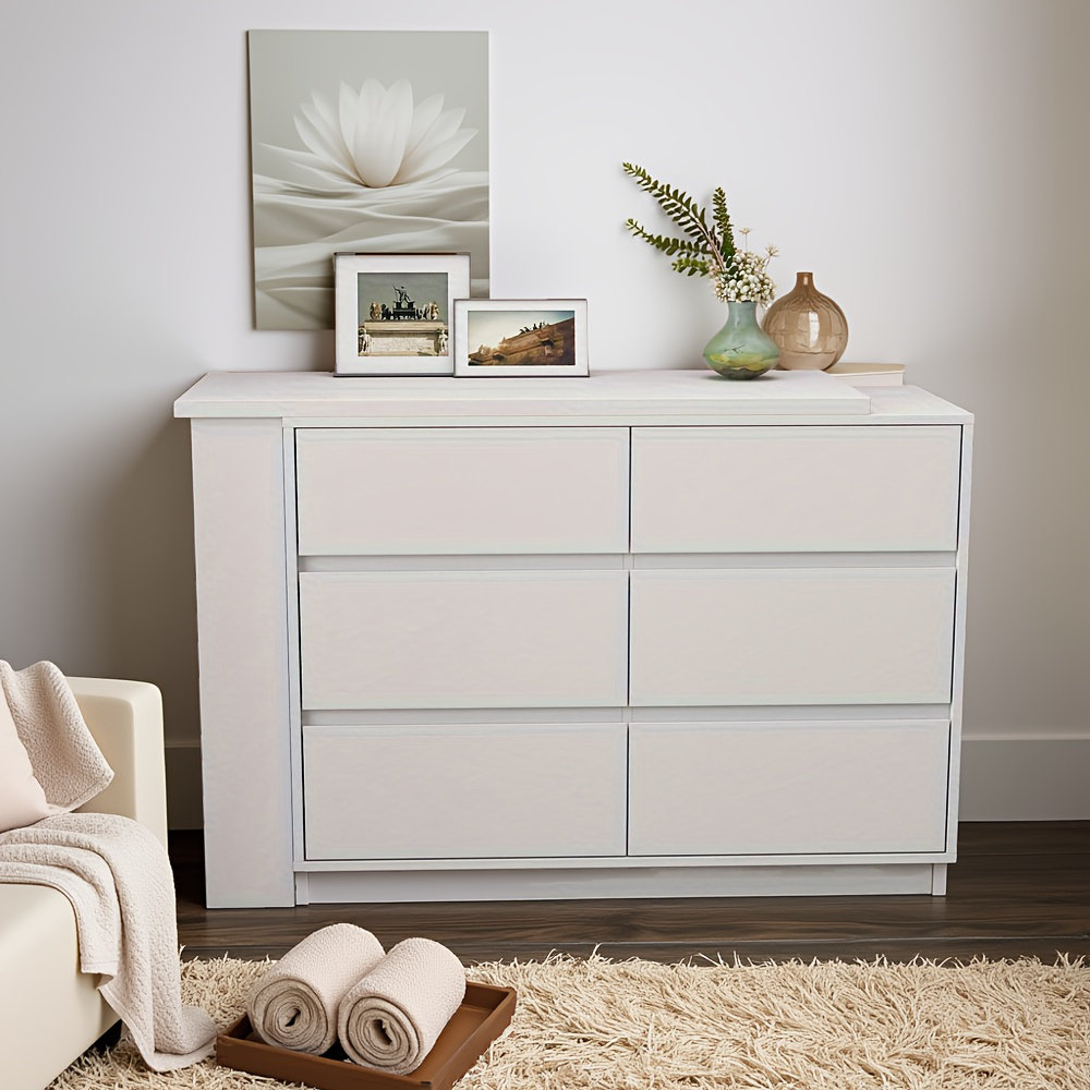 Latitude Run® L-shaped Computer Desk With Drawers & Reversible Storage ...
