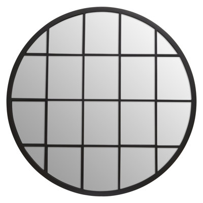 Jermeshia Metal Flat Wall Mirror