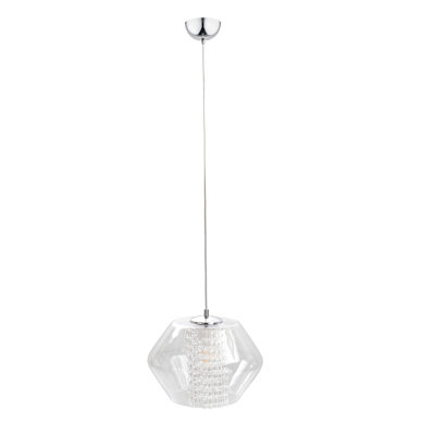 Ragland 1 - Light Silver Geometric Pendant