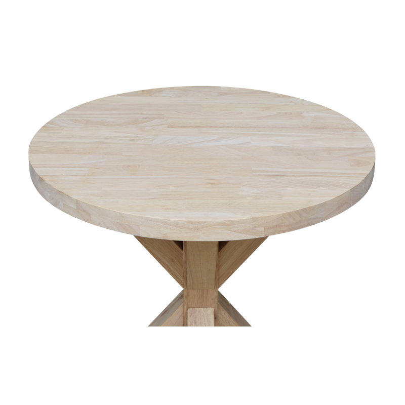 Philippine Solid Wood End Table, Unfinished