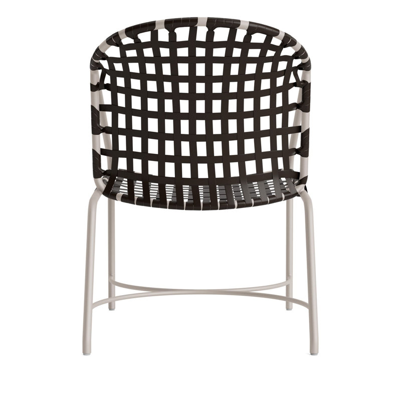 Kantan Outdoor Lounge Chair, Dove Smooth/Coffee